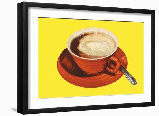 Hot Cup of Cocoa-null-Framed Art Print