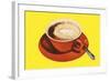 Hot Cup of Cocoa-null-Framed Art Print