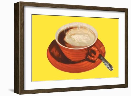 Hot Cup of Cocoa-null-Framed Art Print