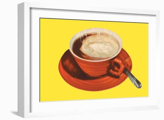 Hot Cup of Cocoa-null-Framed Art Print