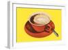 Hot Cup of Cocoa-null-Framed Art Print