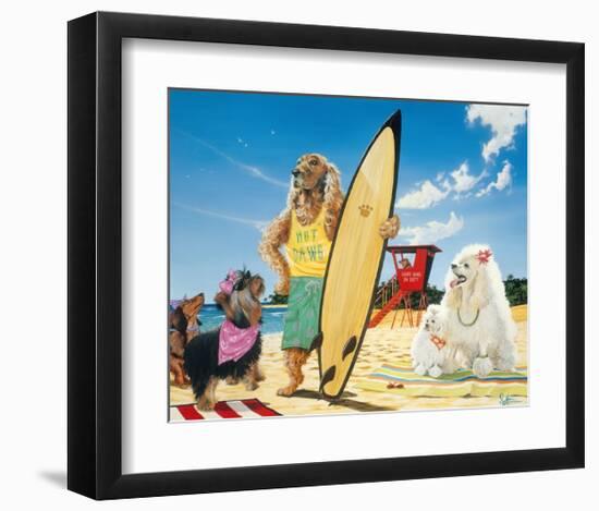 Hot Dawg-Scott Westmoreland-Framed Art Print