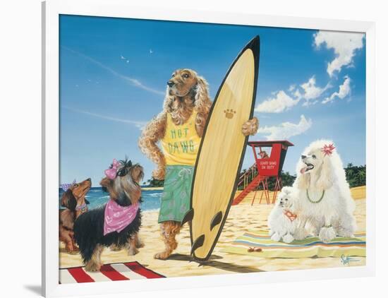 Hot Dawg-Scott Westmoreland-Framed Art Print