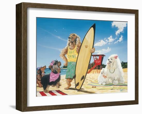 Hot Dawg-Scott Westmoreland-Framed Art Print