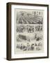 Hot Dinner for 1200 Aged Poor at Dr Barnardo's Homes-null-Framed Giclee Print