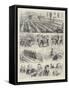 Hot Dinner for 1200 Aged Poor at Dr Barnardo's Homes-null-Framed Stretched Canvas