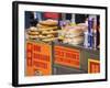 Hot Dog and Pretzel Stand, Manhattan, New York City, New York, USA-Amanda Hall-Framed Photographic Print