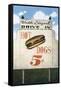 Hot Dog Billboard-null-Framed Stretched Canvas