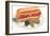 Hot Dog, Pickles, Olive-null-Framed Art Print