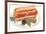 Hot Dog, Pickles, Olive-null-Framed Premium Giclee Print