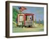 Hot Dog Stand-Sarah Butterfield-Framed Giclee Print