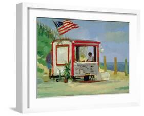 Hot Dog Stand-Sarah Butterfield-Framed Giclee Print