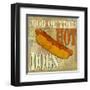 Hot Dog-Skip Teller-Framed Art Print