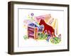 Hot Dog!-Josh Byer-Framed Giclee Print