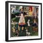 "Hot Dogs", September 13, 1958-Ben Kimberly Prins-Framed Giclee Print