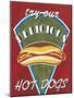 Hot Dogs-Catherine Jones-Mounted Art Print