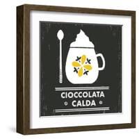 Hot Drinks III-Clara Wells-Framed Giclee Print