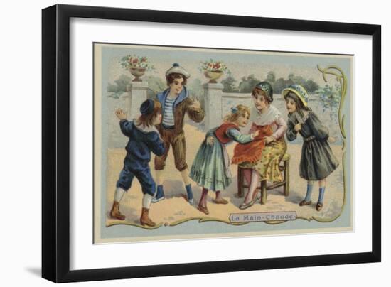 Hot Hand Game-null-Framed Premium Giclee Print