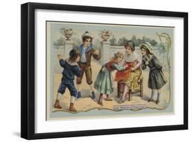 Hot Hand Game-null-Framed Premium Giclee Print