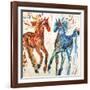 Hot Horse Cool Horse-Jodi Maas-Framed Giclee Print