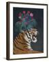 Hot House Tiger 1-Fab Funky-Framed Art Print