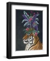 Hot House Tiger 2-Fab Funky-Framed Art Print