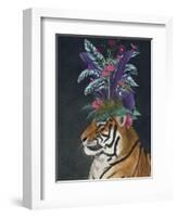 Hot House Tiger 2-Fab Funky-Framed Art Print