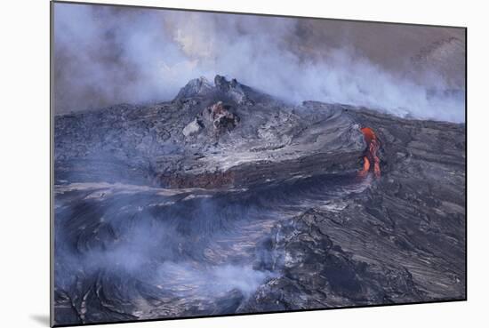 Hot Lava Flowing-DLILLC-Mounted Photographic Print