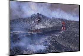 Hot Lava Flowing-DLILLC-Mounted Photographic Print