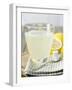 Hot Lemon with Sugar Cubes, Lemons in Background-Kai Schwabe-Framed Photographic Print