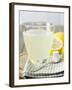 Hot Lemon with Sugar Cubes, Lemons in Background-Kai Schwabe-Framed Photographic Print