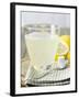 Hot Lemon with Sugar Cubes, Lemons in Background-Kai Schwabe-Framed Photographic Print