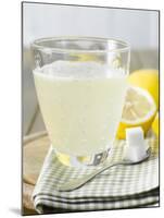 Hot Lemon with Sugar Cubes, Lemons in Background-Kai Schwabe-Mounted Photographic Print