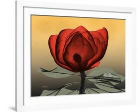 Hot Magnolia 2-Albert Koetsier-Framed Art Print