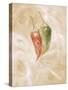 Hot Peppers I-li bo-Stretched Canvas