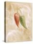 Hot Peppers II-li bo-Stretched Canvas