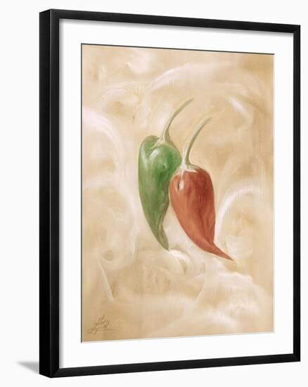 Hot Peppers IV-li bo-Framed Giclee Print