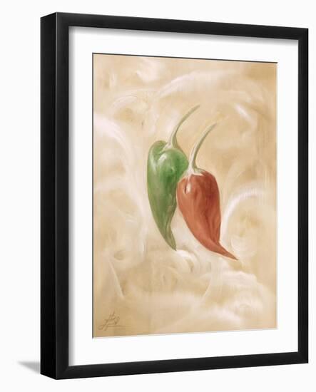 Hot Peppers IV-li bo-Framed Giclee Print