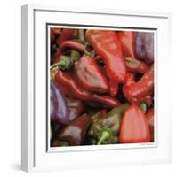 Hot Peppers-Stacy Bass-Framed Giclee Print