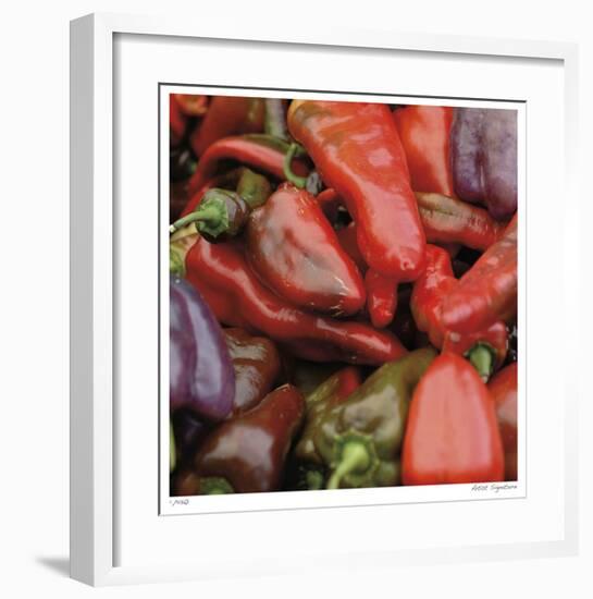 Hot Peppers-Stacy Bass-Framed Giclee Print