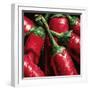 Hot Peppers-null-Framed Art Print