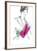 Hot Pink Bag-Johanna Fernihough-Framed Giclee Print