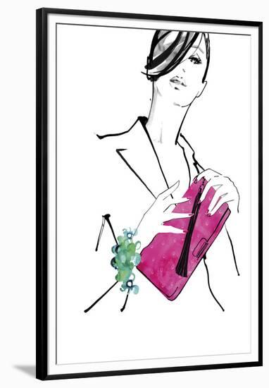 Hot Pink Bag-Johanna Fernihough-Framed Giclee Print