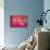 Hot Pink Fantasy Bedroom-null-Art Print displayed on a wall