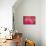 Hot Pink Fantasy Bedroom-null-Art Print displayed on a wall