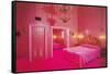 Hot Pink Fantasy Bedroom-null-Framed Stretched Canvas