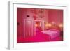 Hot Pink Fantasy Bedroom-null-Framed Premium Giclee Print