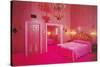 Hot Pink Fantasy Bedroom-null-Stretched Canvas