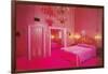 Hot Pink Fantasy Bedroom-null-Framed Art Print