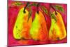 Hot Pink Pear Art-Blenda Tyvoll-Mounted Art Print